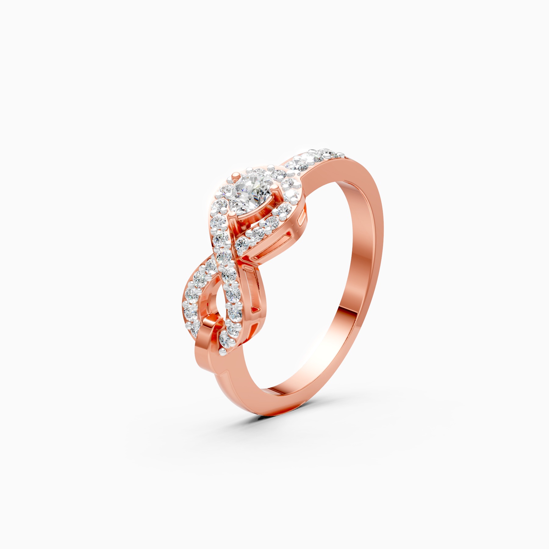 Infinity Diamond Ring
