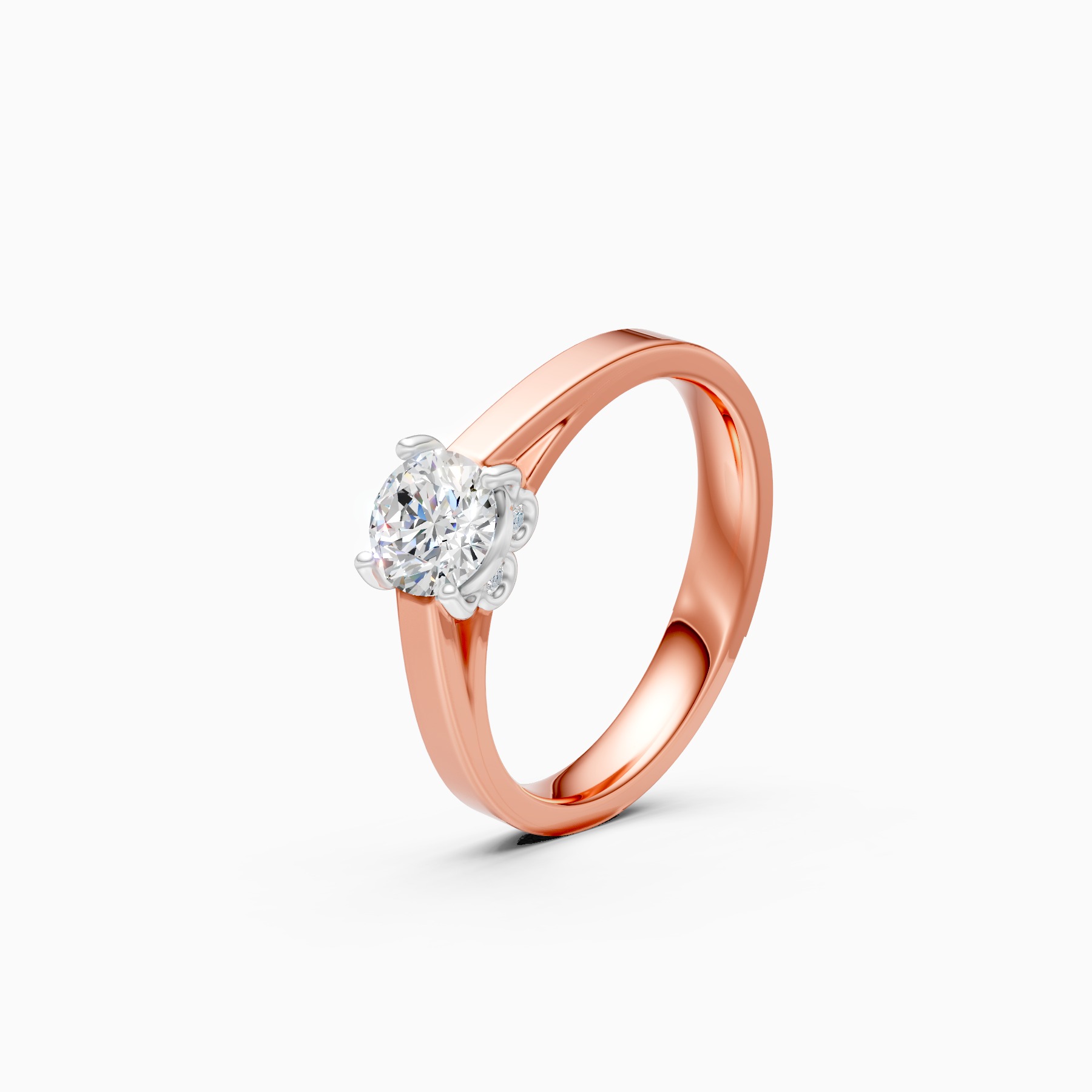 4 Prong Solitaire Ring